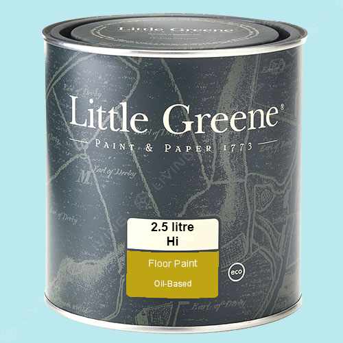 картинка Краска Little Greene Floor Paint цвет Pale Berlin №258 от LIVING