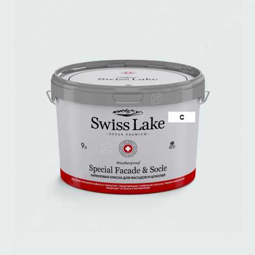 картинка Краска Swiss Lake Special Faсade & Socle цвет Jetstream №2425 от LIVING