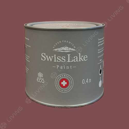картинка Краска Swiss Lake Wall Comfort 7 цвет maroon  №1420 от LIVING
