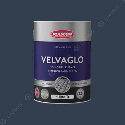 картинка Краска Plascon VELVAGLO цвет Black Beard арт.B7-E1-1 от LIVING