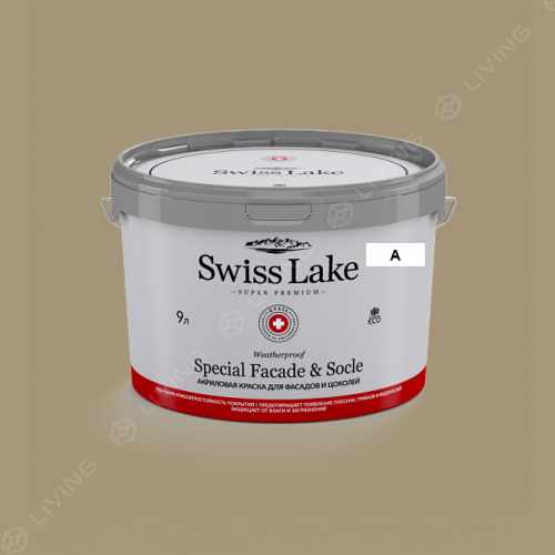 картинка Краска Swiss Lake Special Faсade & Socle цвет pile of logs №898 от LIVING