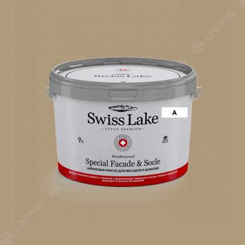 картинка Краска Swiss Lake Special Faсade & Socle цвет playdough №896 от LIVING