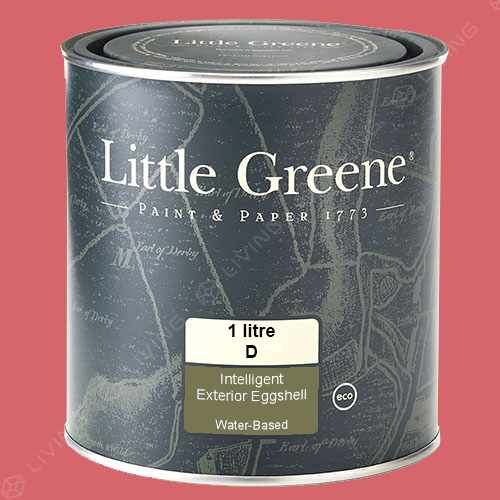 картинка Краска Little Greene Intelligent Exterior Eggshell цвет Carmine №189 от LIVING
