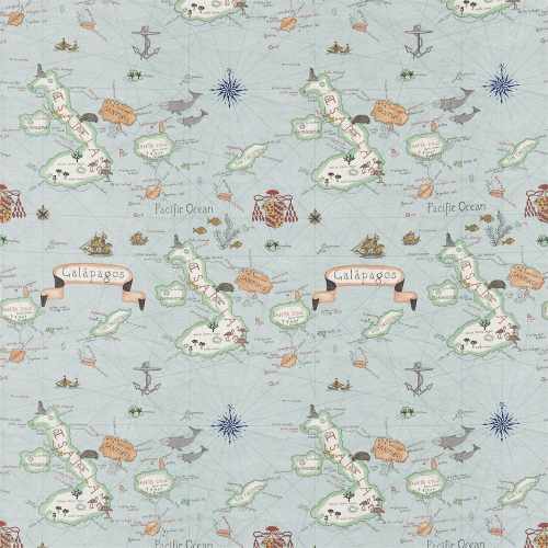 картинка Ткань Sanderson коллекция Voyage of Discovery Fabrics, арт. DVOY223277 от LIVING