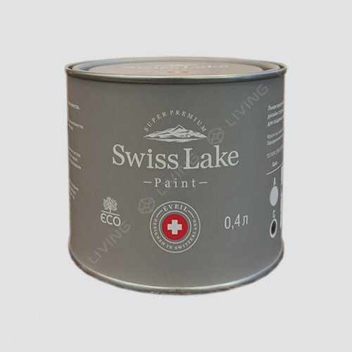 картинка Краска Swiss Lake Wall Comfort 7 цвет misty grey №2932 от LIVING