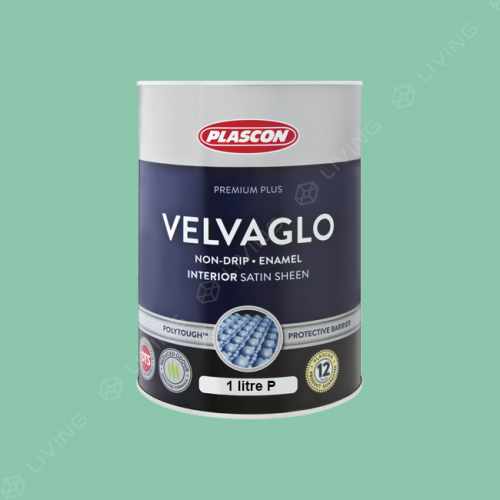картинка Краска Plascon VELVAGLO WB цвет Clover Tint арт.G4-B1-4 от LIVING