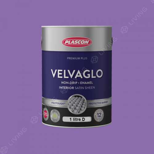 картинка Краска Plascon VELVAGLO цвет Purple Sequel арт.P3-A1-2 от LIVING
