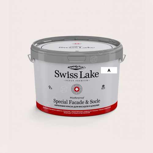 картинка Краска Swiss Lake Special Faсade & Socle цвет spun sugar №354 от LIVING