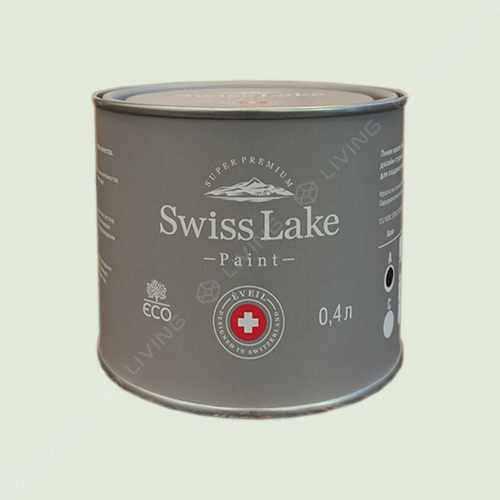 картинка Краска Swiss Lake Wall Comfort 7 цвет asparagus green №942 от LIVING