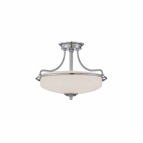 картинка Светильник Quoizel коллекция Griffin, арт. QZ-GRIFFIN-SFS-C (хром) от LIVING