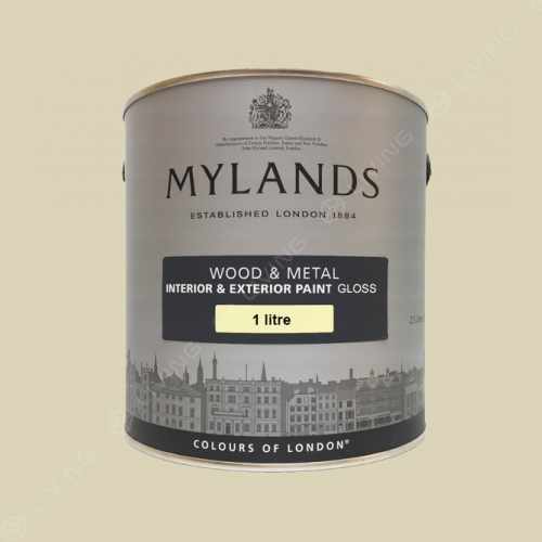 картинка Краска Mylands Wood&metal Gloss цвет Cadogan Stone №59 от LIVING