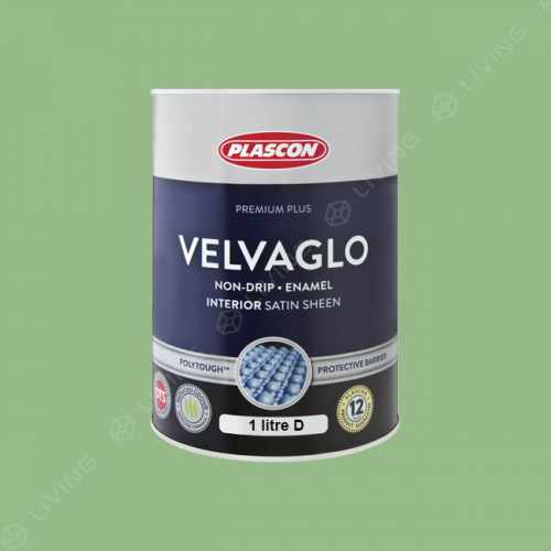картинка Краска Plascon VELVAGLO WB цвет Cyprus Breeze арт.G2-B1-3 от LIVING