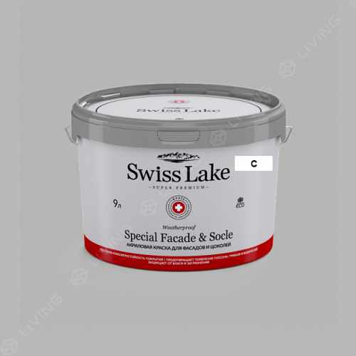 картинка Краска Swiss Lake Special Faсade & Socle цвет online №2877 от LIVING
