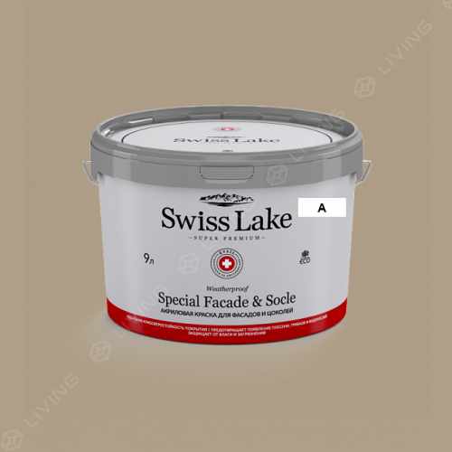 картинка Краска Swiss Lake Special Faсade & Socle цвет Cinnamon №616 от LIVING