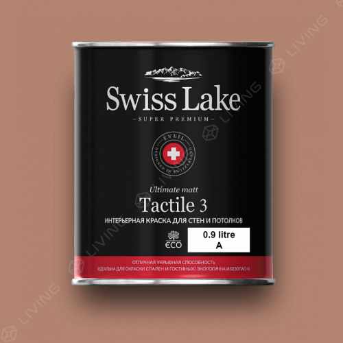 картинка Краска Swiss Lake Tactile 3 цвет butternut №795 от LIVING