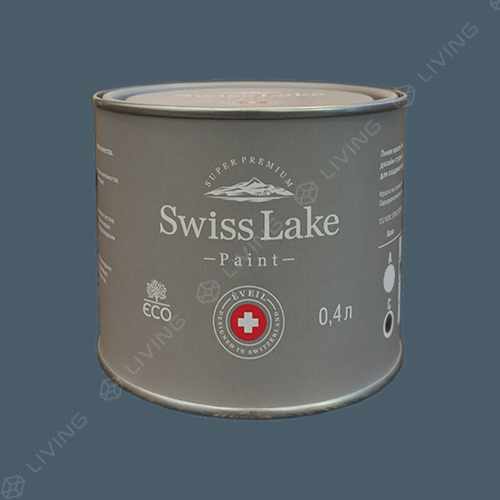 картинка Краска Swiss Lake Wall Comfort 7 цвет EMERALD POOL №2217 от LIVING
