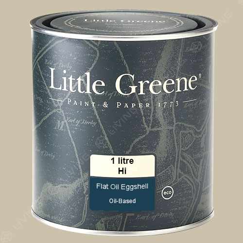 картинка Краска Little Greene Flat Oil Eggshell цвет Mortar №239 от LIVING