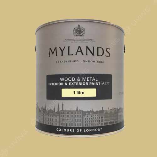 картинка Краска Mylands Wood&metal matt цвет Wharf Sacking №127 от LIVING