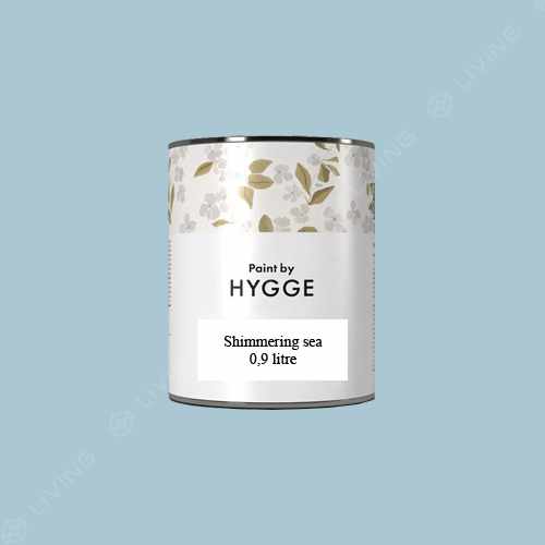 картинка Краска Hygge Shimmering sea цвет CLOUDY SKY HG03-067 от LIVING