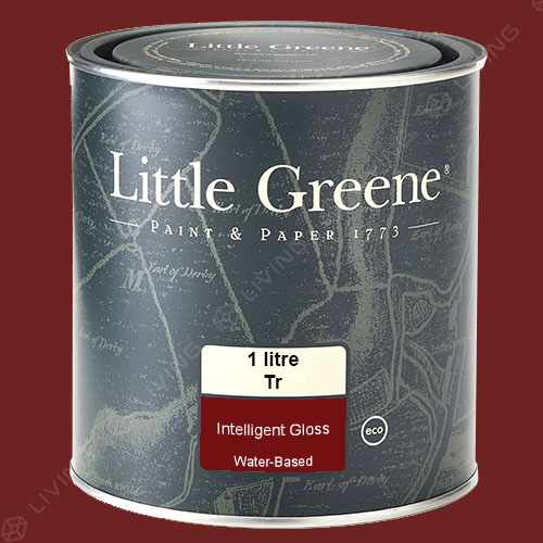 картинка Краска Little Greene Acrylic Gloss (Intelligent Gloss) цвет Bronze Red №15 от LIVING