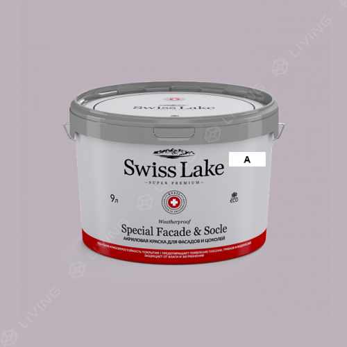 картинка Краска Swiss Lake Special Faсade & Socle цвет purple ash №1816 от LIVING
