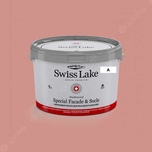картинка Краска Swiss Lake Special Faсade & Socle цвет peach nougat №1560 от LIVING