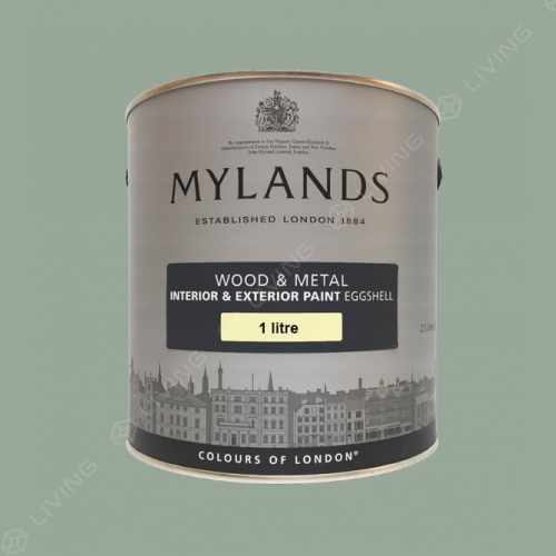 картинка Краска Mylands Wood&metal eggshell цвет Museum №151 от LIVING