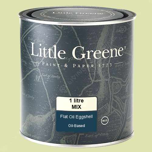 картинка Краска Little Greene Flat Oil Eggshell цвет Wormwood №300 от LIVING