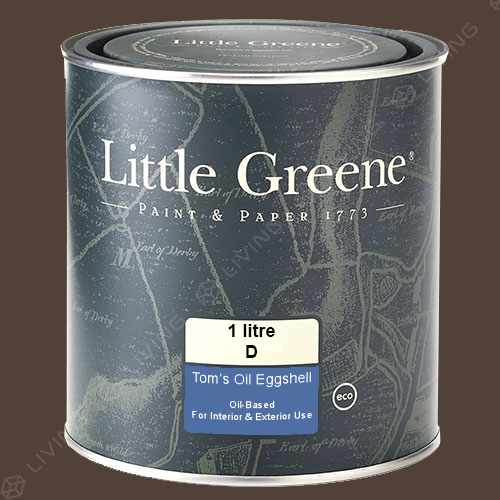 картинка Краска Little Greene Toms Oil Eggshell цвет Felt №145 от LIVING