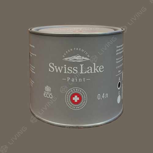 картинка Краска Swiss Lake Wall Comfort 7 цвет rain mud №716 от LIVING