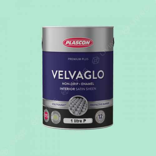 картинка Краска Plascon VELVAGLO цвет Silky Mint арт.G4-A2-1 от LIVING