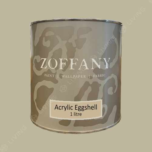 картинка Краска ZOFFANY Acrylic Eggshell цвет SAGE от LIVING