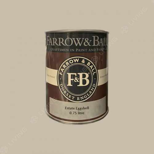 картинка Краска Farrow&Ball Estate Eggshell цвет Drop Cloth №283 от LIVING