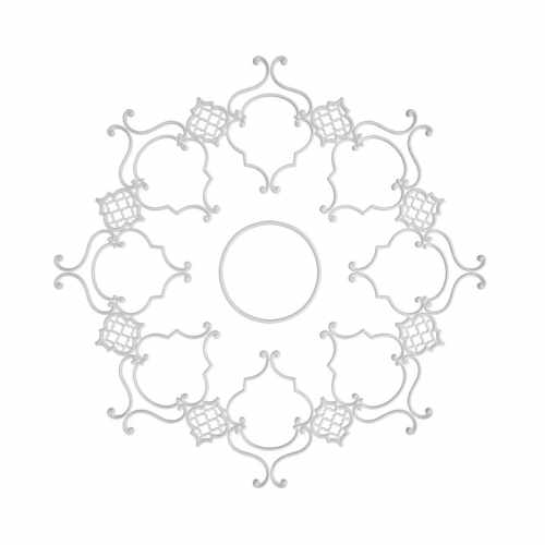 Розетка RODECOR Шинуазри, арт. 87510CN, 155 х 155 см.