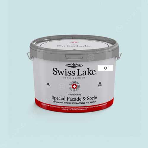 картинка Краска Swiss Lake Special Faсade & Socle цвет kind of blue №2258 от LIVING
