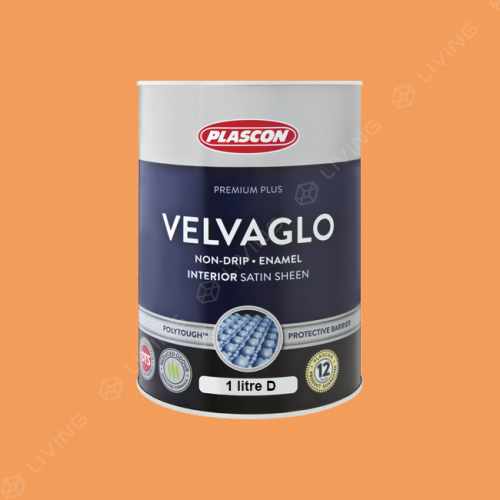 картинка Краска Plascon VELVAGLO WB цвет Tuscan Wall арт.Y1-B1-2 от LIVING