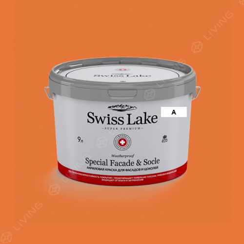 картинка Краска Swiss Lake Special Faсade & Socle цвет sweet poison №1493 от LIVING