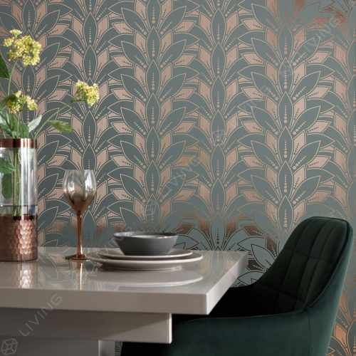 картинка Флизелиновые обои 1838 Wallcoverings, коллекция Elodie, арт. 1907-139-05, Великобритания от LIVING