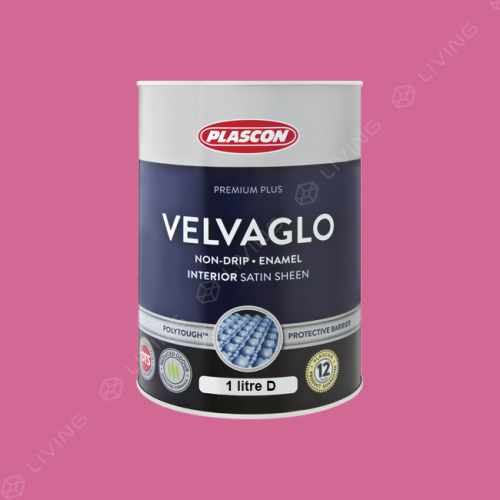 картинка Краска Plascon VELVAGLO WB цвет Peony Blooms арт.R1-A1-2 от LIVING