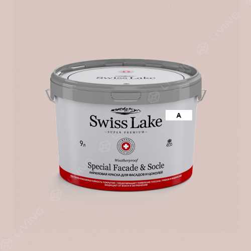 картинка Краска Swiss Lake Special Faсade & Socle цвет tropical sand №1586 от LIVING