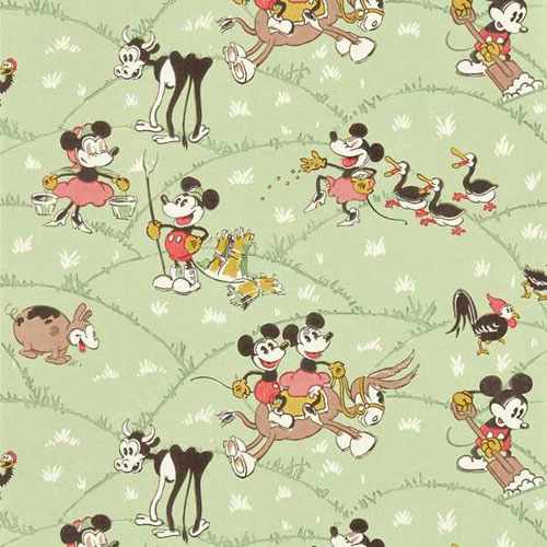 картинка Обои Sanderson, коллекция Disney Home X Sanderson Wallpapers, арт. DDIW217266, Великобритания от LIVING