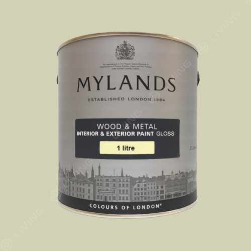 картинка Краска Mylands Wood&metal Gloss цвет Grosvenor Square №109 от LIVING