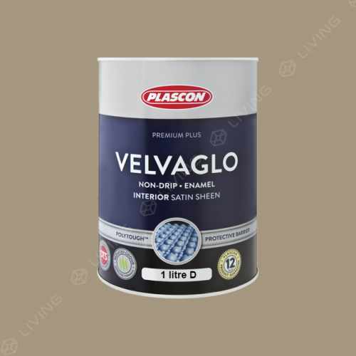 картинка Краска Plascon VELVAGLO WB цвет Pale Yarrow арт.Y3-D1-4 от LIVING