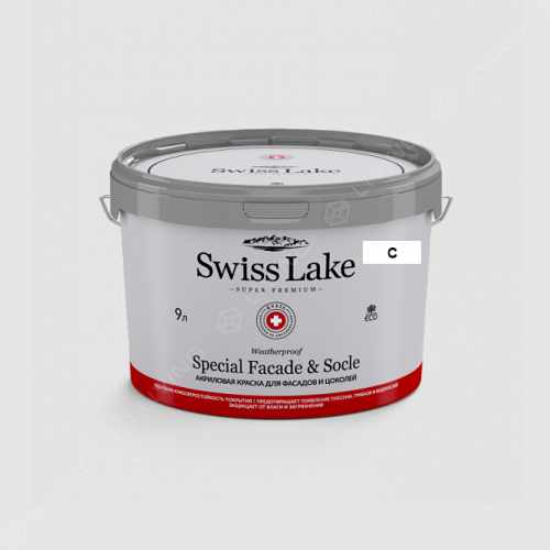 картинка Краска Swiss Lake Special Faсade & Socle цвет january dawn №2779 от LIVING