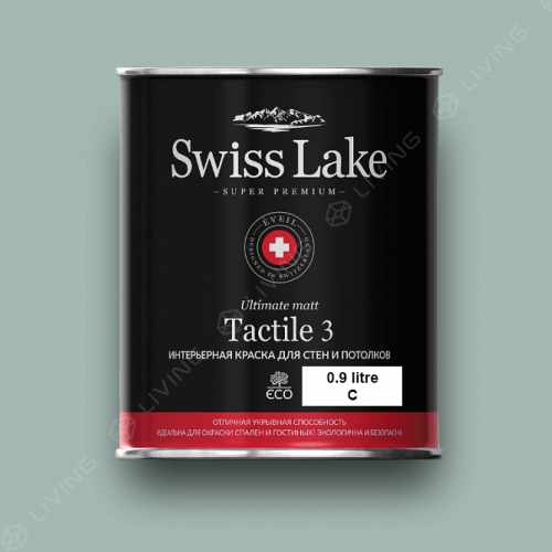 картинка Краска Swiss Lake Tactile 3 цвет underseas №2287 от LIVING