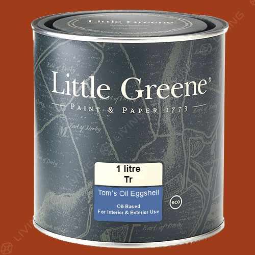 картинка Краска Little Greene Toms Oil Eggshell цвет Heat №24 от LIVING