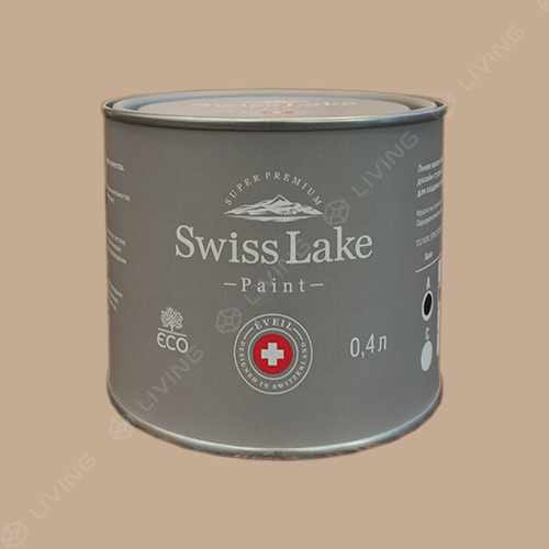 картинка Краска Swiss Lake Wall Comfort 7 цвет chanterelle №838 от LIVING