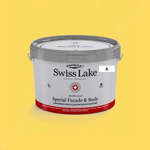 картинка Краска Swiss Lake Special Faсade & Socle цвет honey pot №977 от LIVING