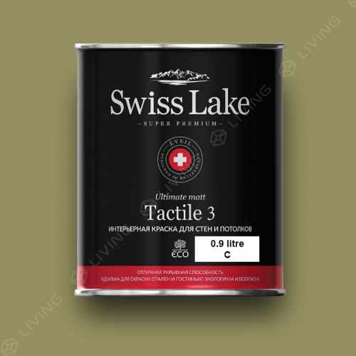 картинка Краска Swiss Lake Tactile 3 цвет elm №2556 от LIVING