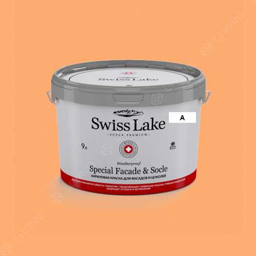картинка Краска Swiss Lake Special Faсade & Socle цвет sunny jasmine №1176 от LIVING